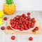 50pcs Artificial Fruit Cherries,Lifelike Fake Cherry Simulation Decor